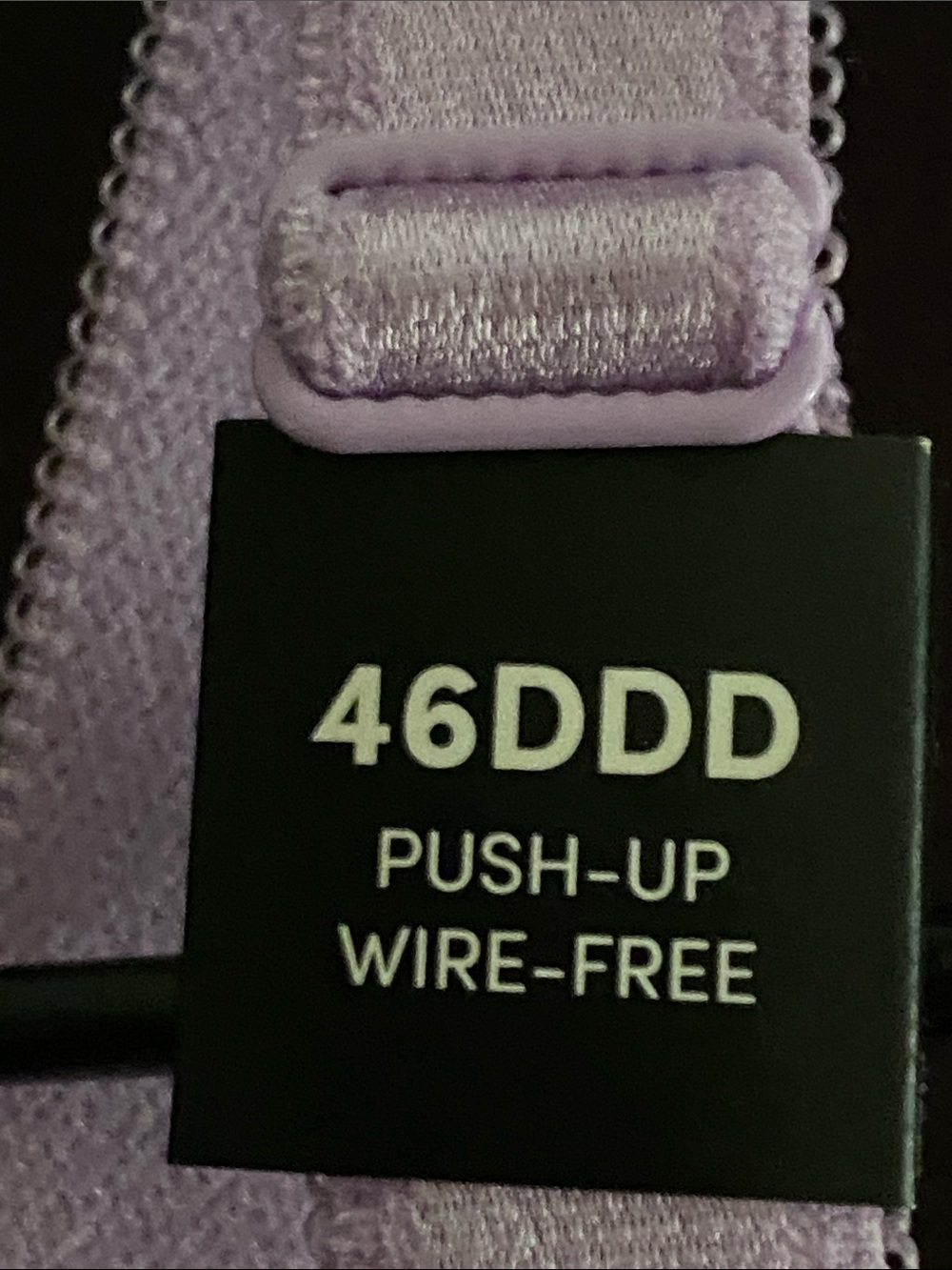 NWT torrid 46DDD LILAC Lace PUSHUP Wire Free Full-Coverage BRA Adj Straps - Picture 2 of 9